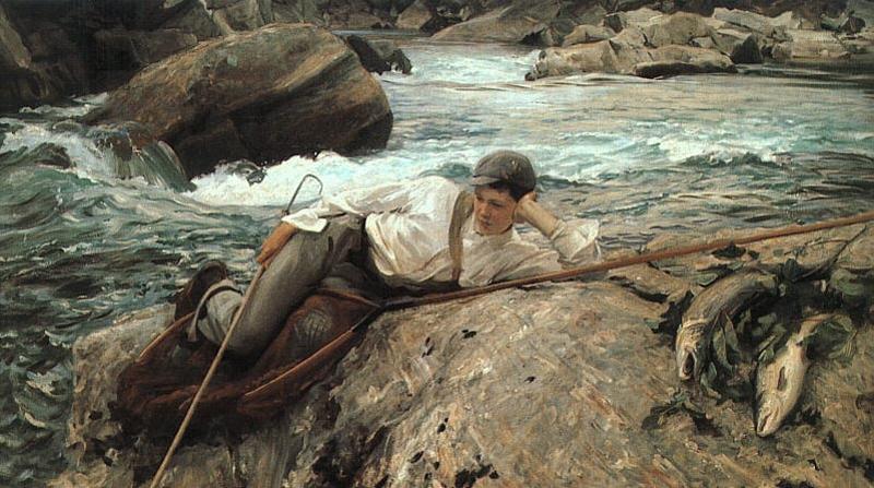 John Singer Sargent On His Holidays Norge oil painting art